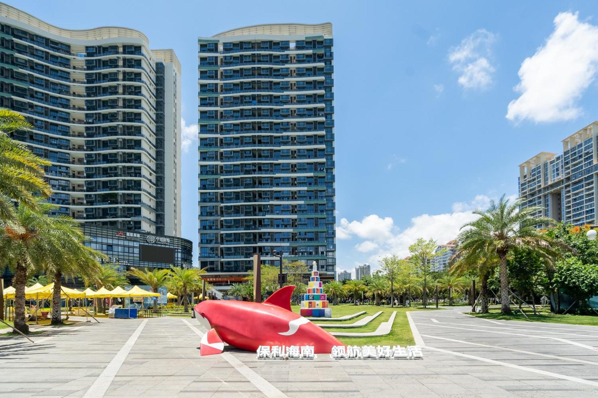 Poly Central Plaza By Boli At Sanya City Center#Near Joy City Exterior photo